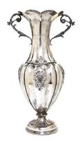 An Italian Silver Vase