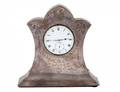 GEORGE V STERLING SILVER DESK CLOCK