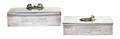 Two American Sterling Silver Boxes SpauldingGorham