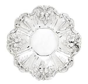 An American Sterling Silver Charger Reed  Barton