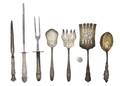 A Collection of American Sterling Silver Serving Articles