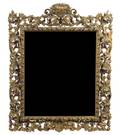 An Italian Rococo Style Giltwood Mirror