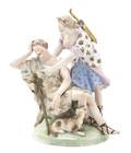 A Berlin KPM Porcelain Figural Group