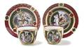 A Set of Four Royal Vienna Porcelain Articles