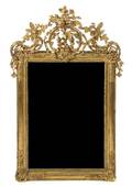 A Continental Giltwood Mirror
