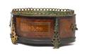 A French Marquetry Ebonized and Gilt Metal Mounted Jardiniere