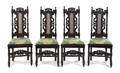 A Set of Four Renaissance Revival Side Chairs