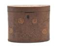 A George III Marquetry Tea Caddy