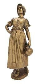 A French Gilt Bronze Figure Louis Chalon 18661940