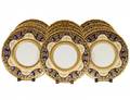 SET OF TWELVE ROYAL DOULTON PORCELAIN SERVICE PLATES