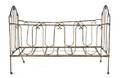 A Vintage Collapsible Wirework Crib