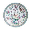 A Chinese Famille Verte Porcelain Tray
