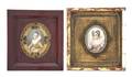 Two Continental Portrait Miniatures on Ivory