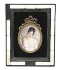 A Portrait Miniature on Ivory