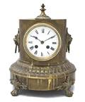 A French Brass Table Clock