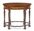 A Continental Marquetry Occasional Table