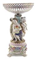 A Continental Porcelain Centerpiece