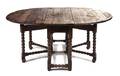 An English William and Mary Style GateLeg Table