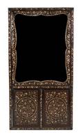 A Chinese MotherofPearl Inlaid Mirror