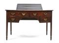 An English Walnut Writing Desk