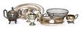 A Collection of Silverplate Serving Articles