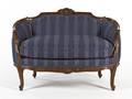 A Louis XV Style Upholstered Settee