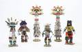 A Pair of Hopi Cottonwood Root Kachina Dolls Nathaniel Selestewa