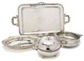 A Collection of Silverplate Serving Articles