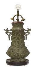 A Chinese Archaistic Style Bronze Vase