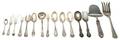 ThirtyTwo Assorted American Sterling Silver Flatware Articles