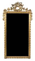 A Louis XVI Style Giltwood Mirror