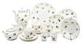 An English Porcelain Dinner Service for Ten Aynsley