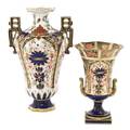 A Group of Royal Crown Derby Porcelain Table Articles