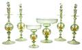 A Venetian Glass Garniture Set