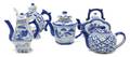 Five Chinese Porcelain Teapots