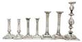 A Set of Four American Sterling Silver Candlesticks Gorham