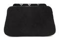 A Judith Leiber Black Broadtail Evening Bag
