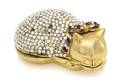 A Judith Leiber Cat Pill Box