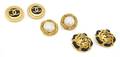 Three Pairs of Chanel Earclips