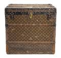 A Louis Vuitton Monogram Canvas Square Trunk