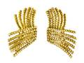 A Pair of 18 Karat Yellow Gold Rope Earclips Jean Schlumberger for Tiffany  Co
