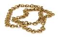 A 14 Karat Yellow Gold Double Link Longchain