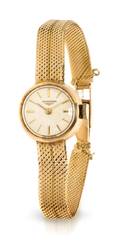 An 18 Karat Yellow Gold Wristwatch Longines