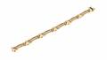 A 14 Karat Gold Fancy Link Bracelet