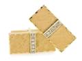 A Pair of 14 Karat Yellow Gold and Diamond Cufflinks