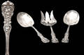 106 Three Reed  Barton Sterling Serving Pieces