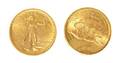 A Collection of US 20 Gold St Gaudens Coins