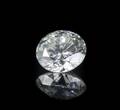 A Loose Round Brilliant Cut 115 carat Diamond