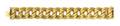An 18 Karat Yellow Gold Link Bracelet Italy