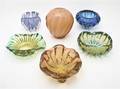 Six Italian Glass Articles